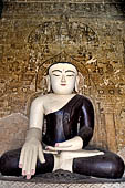 Bagan Myanmar. Buddha statue of the Thambula Temple. 